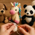 Creatief haken: van ideeën tot unieke dierfiguren